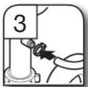 KITCHENAID KDTE334G - Raccordement du tuyau de vidange - 17
