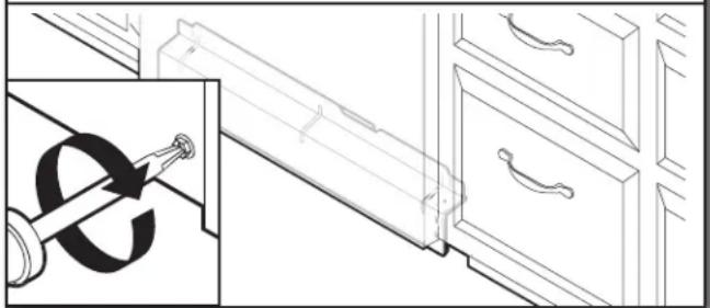 KITCHENAID KDTE334G - Apriete los tornillos - 1