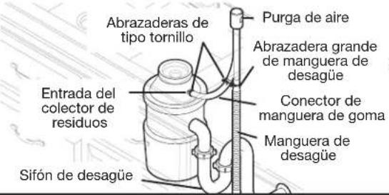 KITCHENAID KDTE334G - Opción C: colector de residuos, con purga de aire - 1
