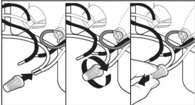 KITCHENAID KDTE334G - Cable directo: conecte los cables restantes - 1