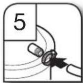 KITCHENAID KDTE334G - Raccordement du tuyau de vidange - 13