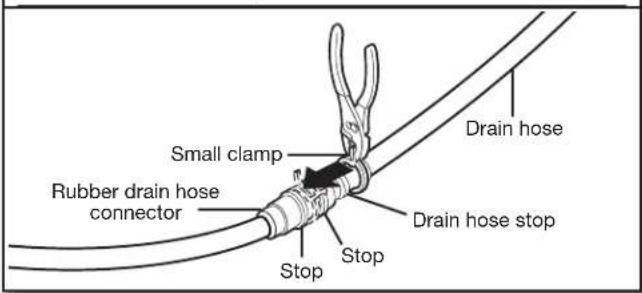 KITCHENAID KDPE334G - Slide clamp onto connector - 1