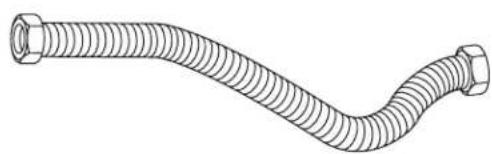 KITCHENAID KDPE334G - Tuyau flexible - 1