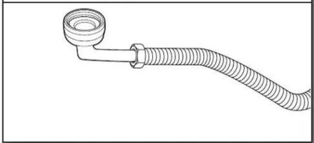 KITCHENAID KDPE334G - Add 90^ elbow fitting to the water supply line - 1