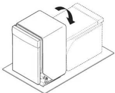 KITCHENAID KDPE334G - Put dishwasher on its back - 1