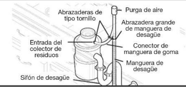 KITCHENAID KDPE334G - Opinion C: colector de residuos, con purga de aire - 1