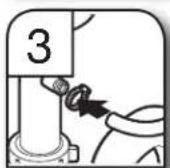 KITCHENAID KDPE334G - Connect drain hose - 17