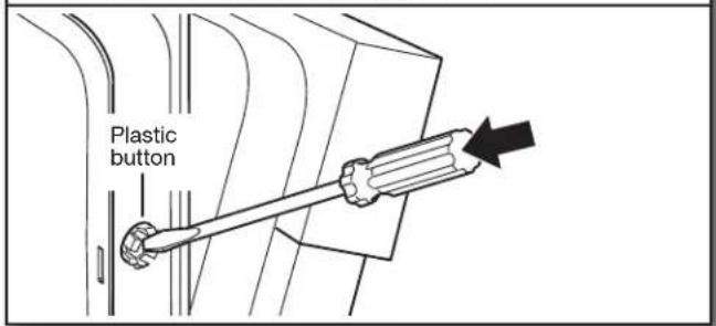 KITCHENAID KDPE334G - Break end of bracket - 2