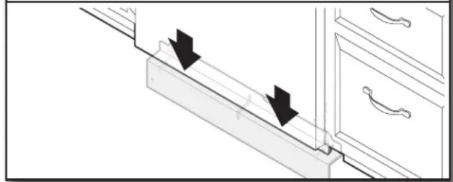 KITCHENAID KDPE334G - Compruebe el borde del panel inferior - 1