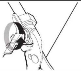 KITCHENAID KDPE334G - Tighten 90^ elbow fitting to valve - 1
