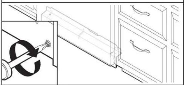 KITCHENAID KDPE334G - Resserrer les vis - 1