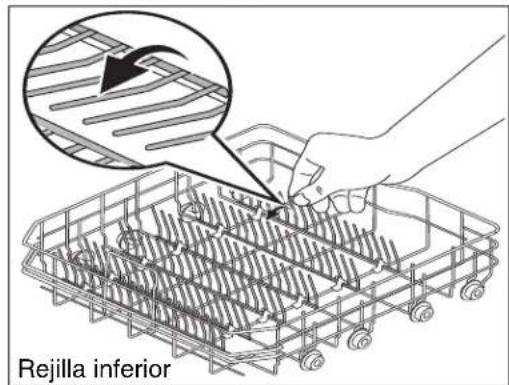 ELECTROLUX EI24ID81S - Púas plegables Rejilla Inferior - 2