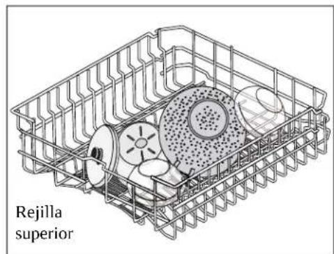 ELECTROLUX EI24ID81S - Puas Plegables Rejilla Superior - 1