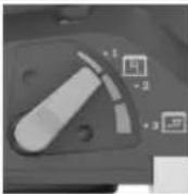 BOSCH GTR 550 Professional - Regolazione del flusso d'aria interno/esterno - 2