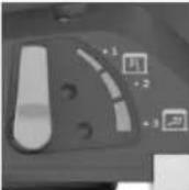 BOSCH GTR 550 Professional - lekšējās/ārējās gaisa plūsmas iestatīšana - 1