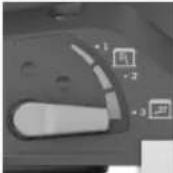BOSCH GTR 550 Professional - Ustawianie wewnętrznego/zewnętrznego strumienia powietrza - 2