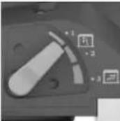 BOSCH GTR 550 Professional - Ajuste del flujo de aire interior/exterior - 2