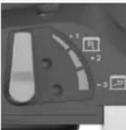 BOSCH GTR 550 Professional - Ligar/desligar - 1