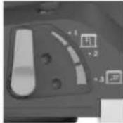 BOSCH GTR 550 Professional - Reglarea curentului de aer intern/extern - 1