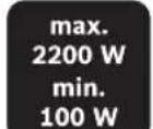 BOSCH GAS 35 H AFC Professional - Min/Max - 1