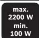 BOSCH GAS 35 H AFC Professional - Min/Max - 1