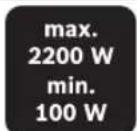 BOSCH GAS 35 H AFC Professional - Min/Max - 1