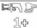 BOSCH GAS 35 H AFC Professional - Symboler - 8