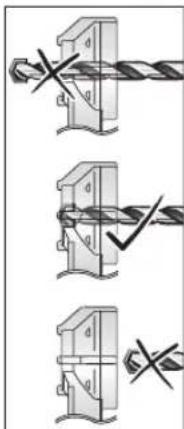 BOSCH GDE 18V26 D Professional - Adjusting the Guide Length (see figure D) - 1