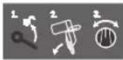 BOSCH GCM 10 GDJ Professional - Simboli e relativi significati - 5