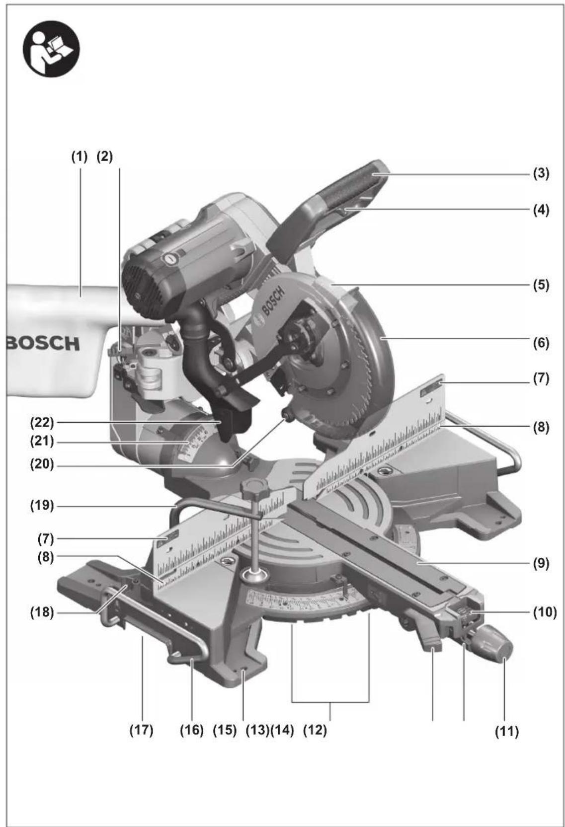 BOSCH GCM 10 GDJ Professional - 1