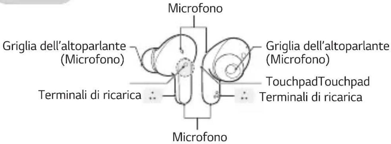 LG Tone Free DFP5 - Auricolari - 1