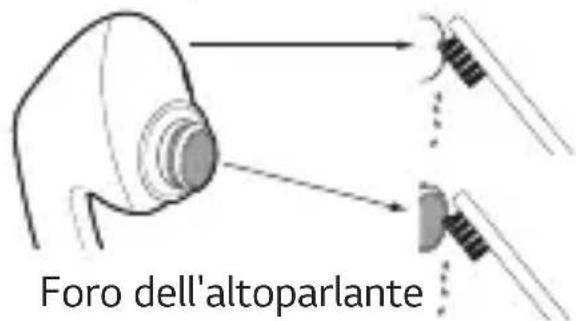 LG Tone Free DFP5 - Pulizia dell'auricolare - 2