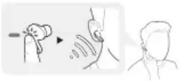 LG Tone Free DFP5 - Aplinkos garso klausymasis (LAS) - 1