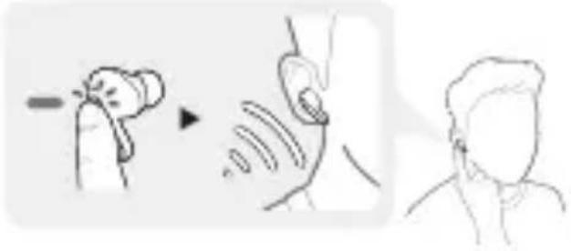 LG Tone Free DFP8 - Umgebungsgeräusche hören (Listening to the Ambient Sound - LAS) / Aktive Geräuschunterdrückung (Active Noise Cancellation - ANC) - 1
