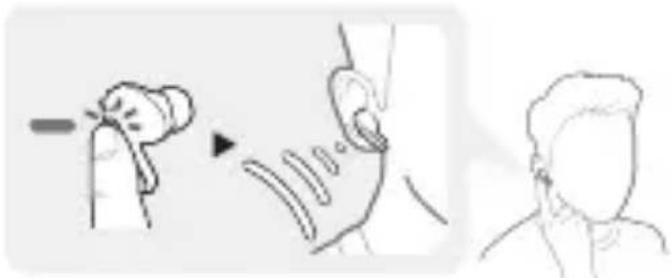 LG Tone Free DFP8 - Luisteren naar het omgevingsgeluid (LAS) / Actieve ruisonderdrukking (ANC) - 2