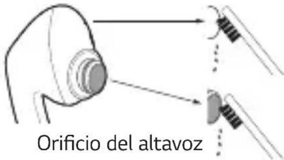 LG Tone Free DFP8 - Limpieza del auricular - 2