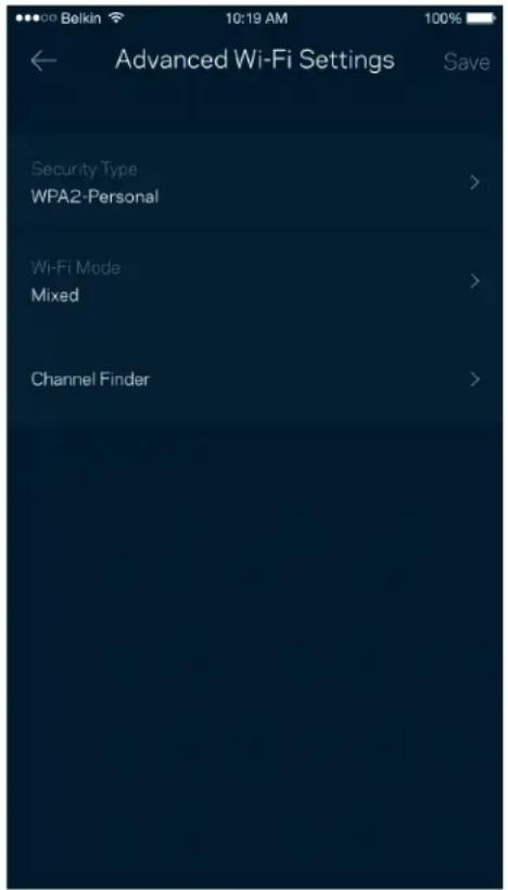 LINKSYS Velop MX4200 - Setári avansate - 1