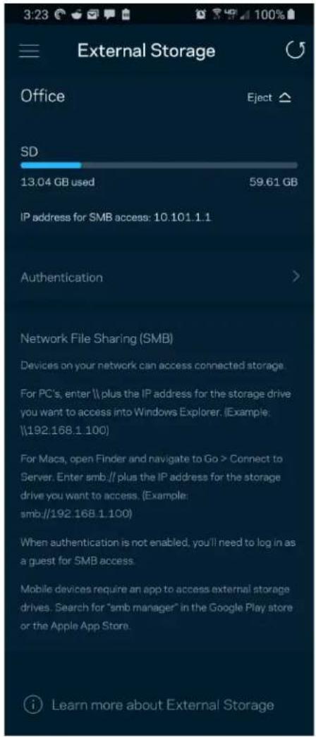 LINKSYS Velop MX4200 - External opslag - 1