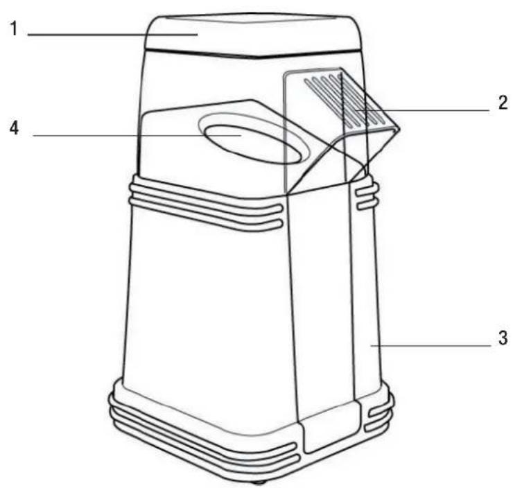 COCA COLA Pop Corn CC120 - DESCRIPTEF TECHNIQUE - 1