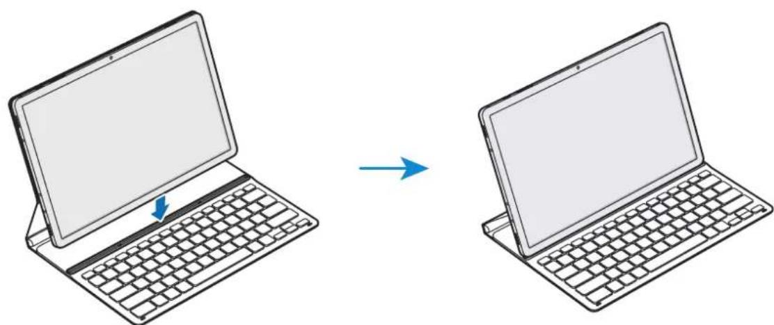 SAMSUNG Book Cover Keyboard Slim - 连接键盘 - 2