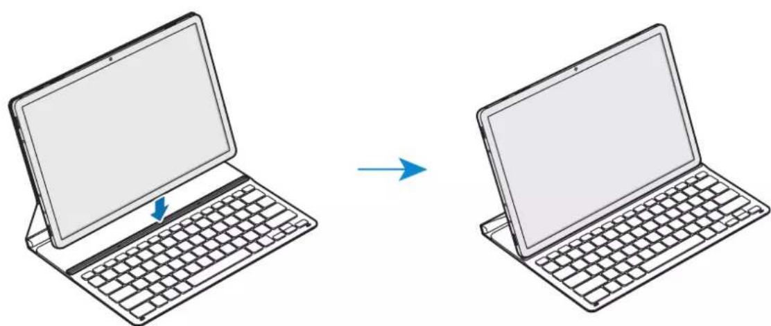SAMSUNG Book Cover Keyboard Slim - Conectar el teclado - 2