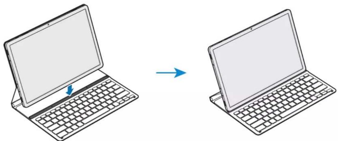 SAMSUNG Book Cover Keyboard Slim - 기보드 채leston사지 - 2