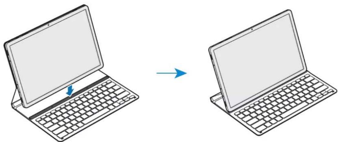 SAMSUNG Book Cover Keyboard Slim - Conectarea tastaturii - 2
