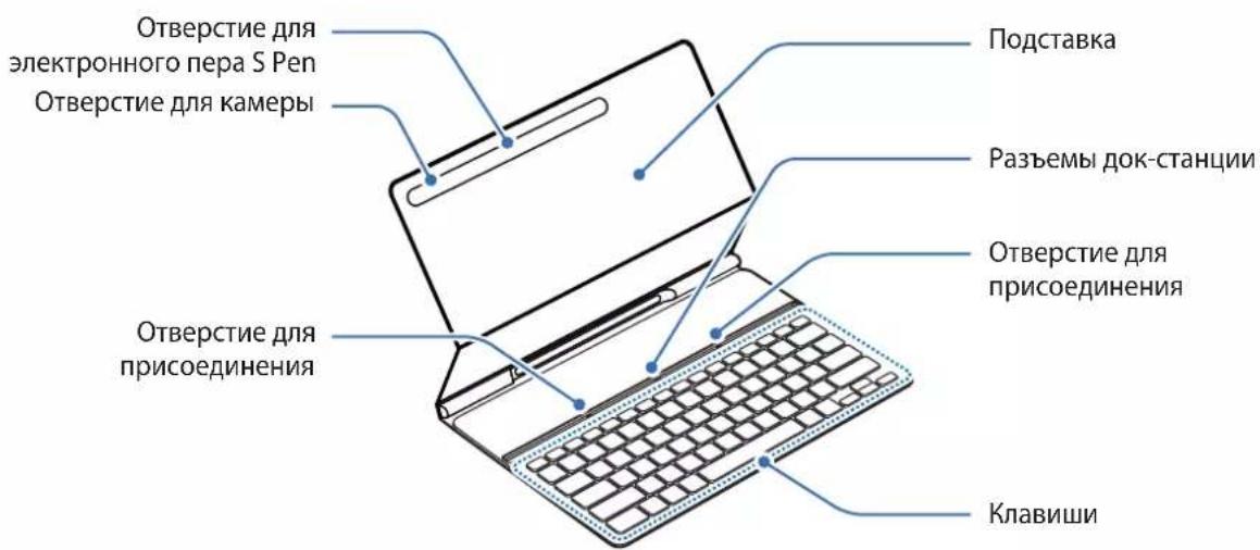 SAMSUNG Book Cover Keyboard Slim - BHeHnBn yCTpOYCTBa - 1