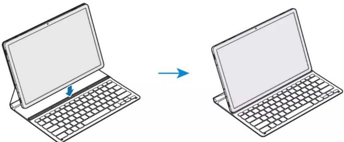 SAMSUNG Book Cover Keyboard Slim - como conectar el teclado - 2