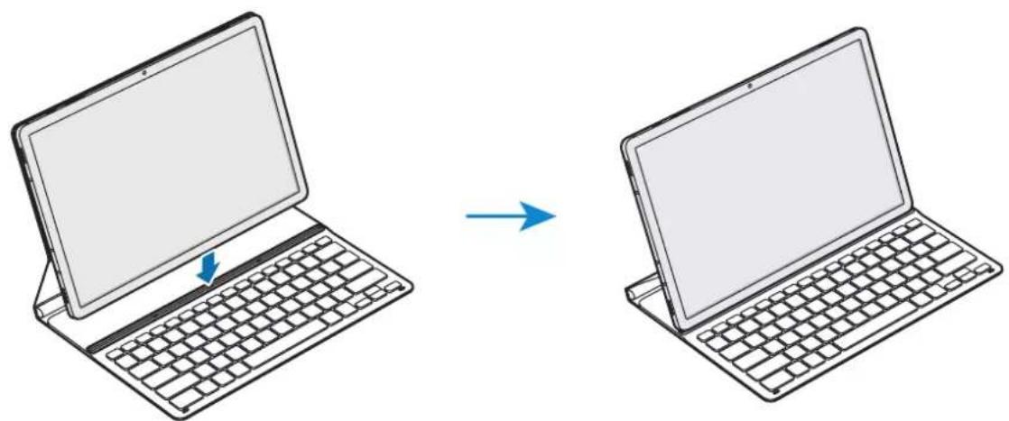 SAMSUNG Book Cover Keyboard Slim - Пернетақтаны қосу - 2