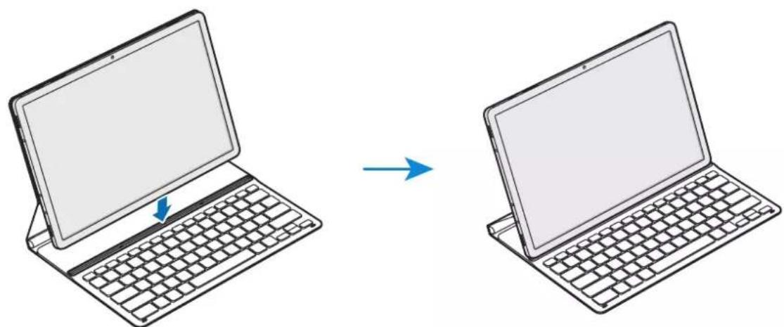 SAMSUNG Book Cover Keyboard Slim - Podłuczanie klawiatury - 2
