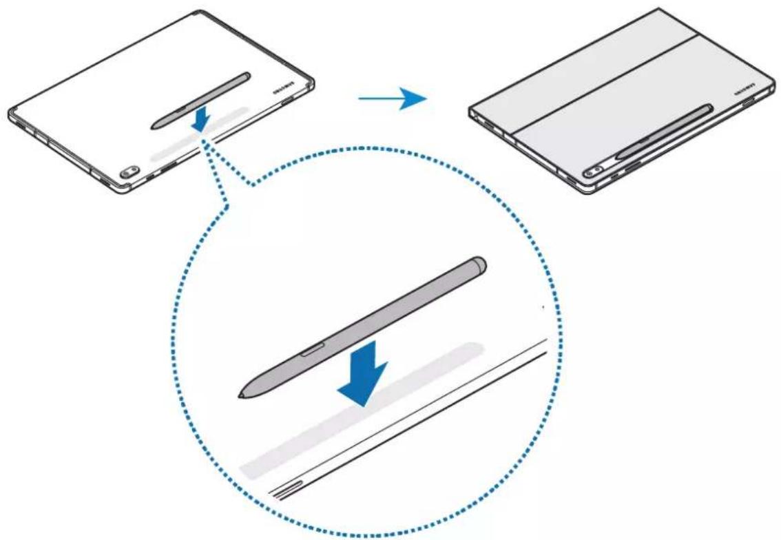 SAMSUNG Book Cover Keyboard Slim - S Pen piestiprinăšana - 1