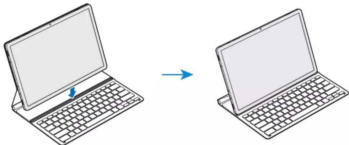 SAMSUNG Book Cover Keyboard Slim - Підклоченя Клавiaтуп - 2