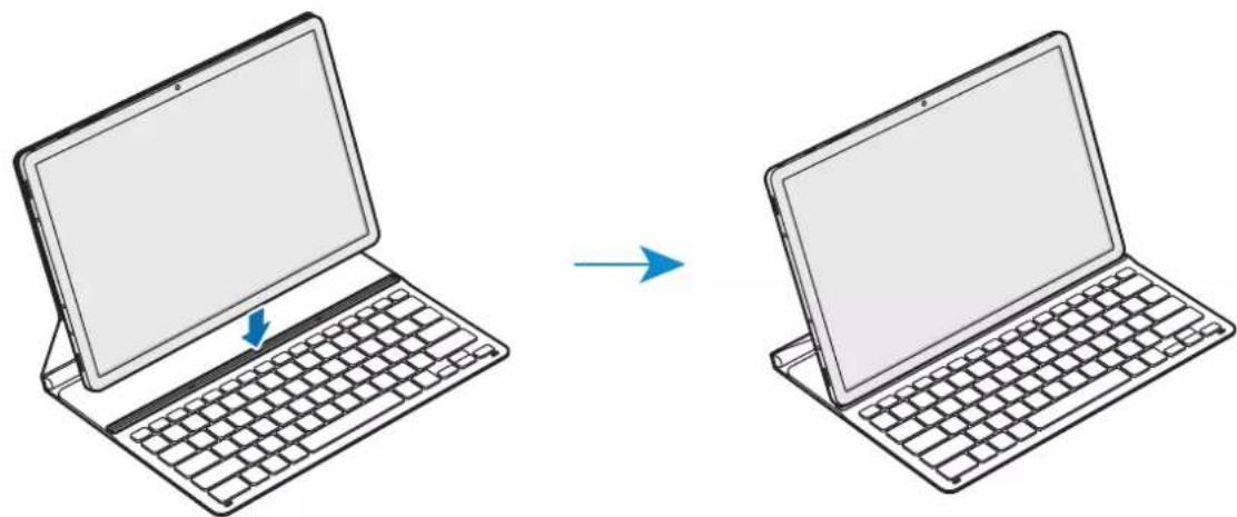 SAMSUNG Book Cover Keyboard Slim - Pripájanie klávesnice - 2